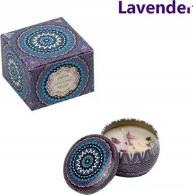 Levendula Scented Candle– Szójaviasz illatgyertya levendula illattal