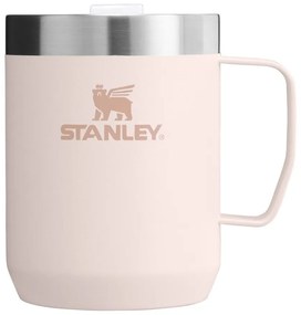 Világos rózsaszín rozsdamentes acél termobögre 230 ml Stay-Hot Camp Mug Rose Quartz – Stanley