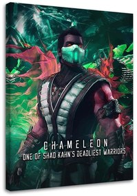 Gario Vászonkép Mortal Kombat játék A Chameleon karaktere - SyanArt Méret: 40 x 60 cm
