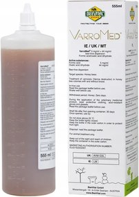 Varromed gyógyszer a varroa hatékony leküzdésére Otc palack 555 ml