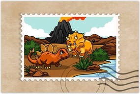 Poszterek 120x80 Jégkorszak Dinoszauruszok