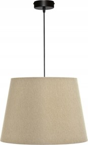 Függő lámpa túlnyúló csillár E27 Bézs Lámpabúra Kúp 34 x 44 h29 Avola