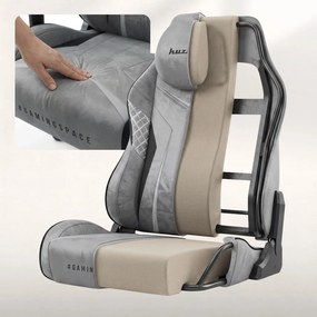 Ultra Gravity, Game szék, ergonomikus, velúr, szürke