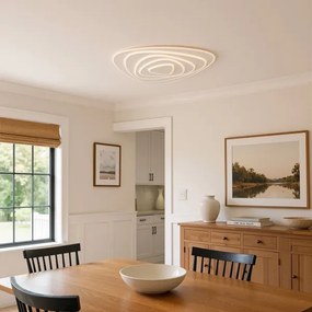 Brilagi - LED dimmelhető mennyezeti lámpatest MODERN MAXI LED/140W/230V 74x75 cm + távirányító