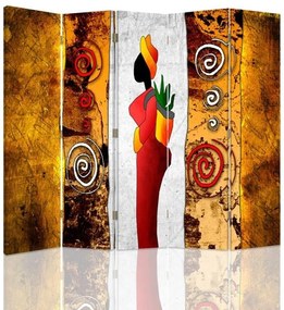 Gario Paraván Színes no Méret: 180 x 170 cm, Kivitelezés: Klasszikus paraván