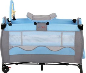 INFANTASTIC Gyerekágy hordozható KDRBT Kék