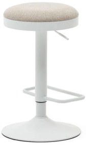 Bézs bárszék szett 2 db-os 58 cm Zaib – Kave Home