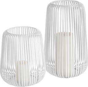 COCOON lámpás, fehér 25cm