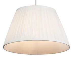 Retro lógólámpa fehér 35 cm - Plisse