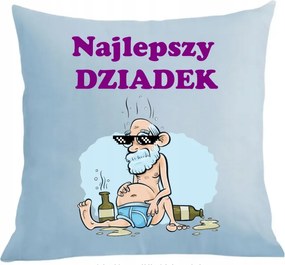 Párna párnahuzat Nagyszülők napja Vicces ajándék Nagypapa