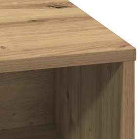 LED-es oldalbordó Artisan tölgy 71x34,5x75 cm Műszaki fa