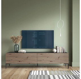 Tv szekrény/asztal Lamellito 140  (fekete). 1098807