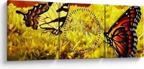 Pillangó képe (órával) (90x30 cm)