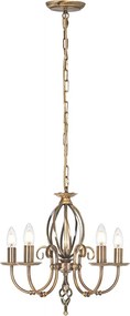 Elstead Lighting ARTISAN ART5-AGD-BRASS Csillár 5x60W/E14