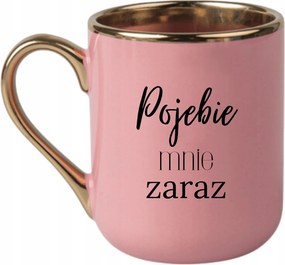 Bögre Elegáns Rózsaszín Arany Rant Vicces Ajándék Meg Azonnal