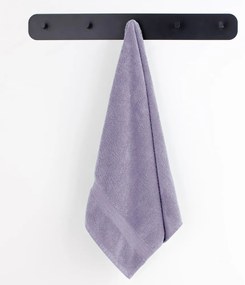 Levendula színű frottír pamut törölköző és fürdőlepedő készlet 10 db-os Marina – Restilo