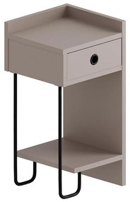 SONY taupe színű éjjeliszekrény