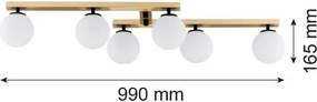 Argon FREEMONT 2544 Süllyesztett mennyezeti lámpa 6x7W/E14 IP20