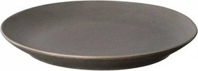 Sötétbarna kerámia tányér ø 26 cm Kumi – Blomus