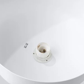 Sollux SL.1350 - Csillár zsinóron MARION 1xE27/15W/230V átm. 29,5 cm fehér