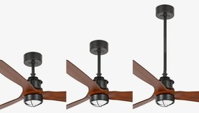 FARO 33395-10 - LED Mennyezeti ventilátor JUST FAN LED/16W/230V á. 128 cm + távirányító