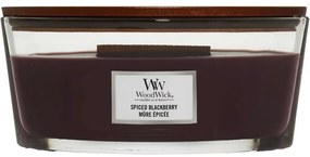 WoodWick illatos gyertya hajó Spiced Blackberry,453 g