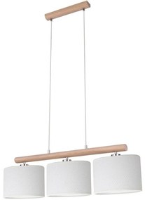 Spot-Light 1037400111557 - Kábeles csillár MERCEDES 3xE27/40W/230V tölgy