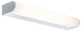 Paulmann 70878 Arneb fürdőszobai fali lámpa, fehér, 3000K melegfehér, beépített LED, 700 lm, IP44