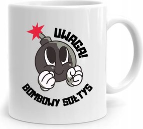 Soltys Bögre Figyelem Bomba Soltys Ajándék fényképes nyomtatással