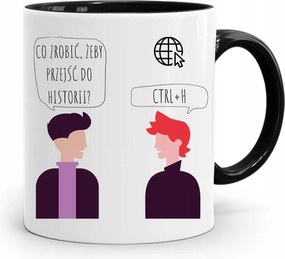 Fekete Informatikai Programozó Bögre Ctrl H fényképes nyomtatással