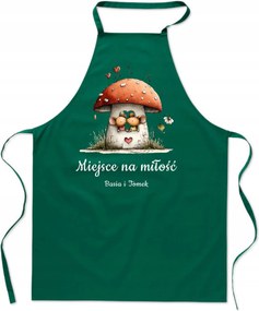 Konyhai kötény Személyre szabott Valentin napi ajándék Két egér Név