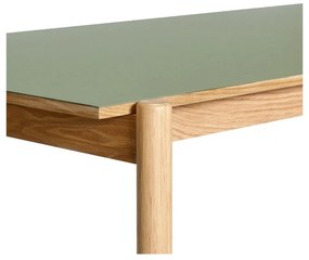 Tölgyfa étkezőasztal 107x190 cm Oblique – Hübsch