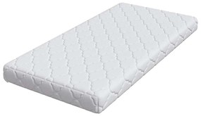 Matrac Kókuszréteggel Fehér 120 x 60 cm PU hab