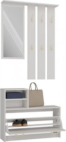 GAR előszobafal, 85x180x24 cm, kasmír