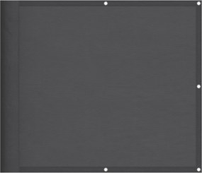 vidaXL antracitszürke 100% oxford poliészter erkélyparaván 90 x 700 cm