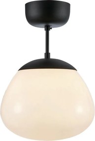 MARKSLÖJD 108543 RISE Loft Mennyezeti Lámpa Fehér, Fekete E27 IP20