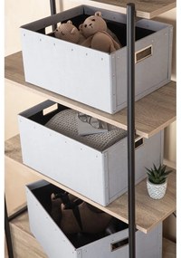 Világosszürke karton tárolódoboz szett 3 db-os Ture – Bigso Box of Sweden