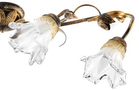 ONLI - Mennyezeti lámpatest ARIANNA 4xE14/6W/230V bronz