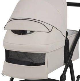 Lionelo - AMBER PLUS 2 az 1-ben kombinált babakocsi, homokbézs