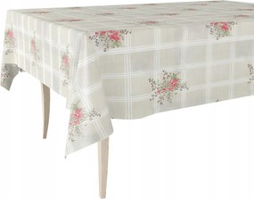 Cerata Abrosz Nem Szőtt Bőrből Kockás Apró Virágok 140x140