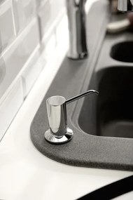 Sapho - Beépíthető szappanadagoló, fényes króm