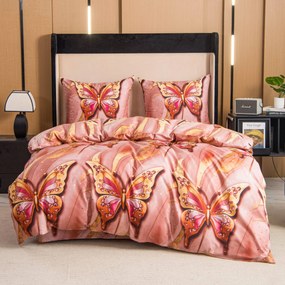 Mikroszálas ágyneműhuzat MONARELLE rózsaszínű Ágyneműhuzat mérete: 70 x 80 cm | 140 x 200 cm