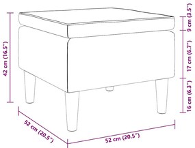 fekete bársonyszék falábakkal