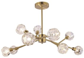 Rabalux 5395 - Csillár rúdon KASSIA 9xG9/5W/230V