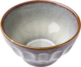 BERGAMO tálka 850ml, kék-barna