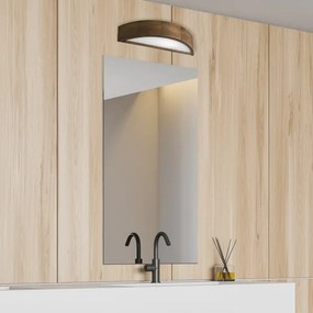 Brilagi - LED fali lámpa CARVALHO 1xE27/60W/230V tölgy-dió