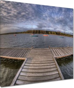 Vászonkép 90x90 Este Dymaczewben