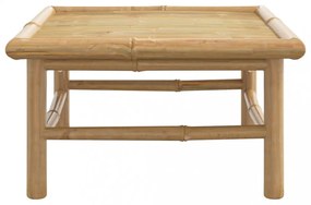 bambusz kerti asztal 65 x 55 x 30 cm
