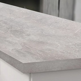 Konyhai munkalap 210 x 60 x 2,8 cm Beton