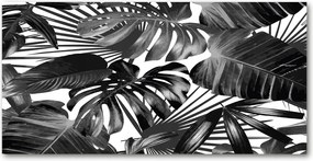 Fotó üvegkép Trópusi levelek 140x70
